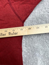 Load image into Gallery viewer, LL Bean Shirt Adult Large Red River Drivers Henley Double Layer Wool Blend Mens