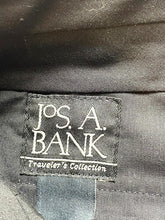 Load image into Gallery viewer, Jos A Bank Pants Adult 38x32 Black Flat Front Traveler's Collection Dress Mens