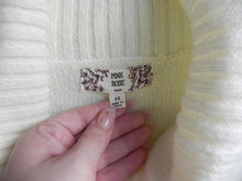 Load image into Gallery viewer, Pink Rose Dress Womens 2X White Shawl Collar Sweater Plus Ladies