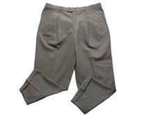Load image into Gallery viewer, Zignone Pants Adult 40x26 Pleated Pure New Wool Straight Trousers Dress Mens