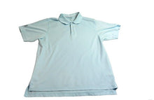 Load image into Gallery viewer, Adidas Shirt Adult 2XL XXL Light Blue Climalite Orange Lake Golf Polo Sporty Men