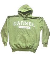 Load image into Gallery viewer, Carmel California Sweatshirt Adult Small Green Fleece Pocket Hoodie Sweater Mens