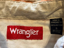Load image into Gallery viewer, Wrangler Shirt Mens Small Checked Button Down Casual Western Short Sleeve
