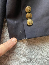Load image into Gallery viewer, Cordovan & Grey Blazer Mens 44L Single Breasted 100% Virgin Wool Suit Sport Coat