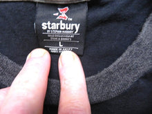 Load image into Gallery viewer, Starbury by Stephon Marbury Shirt Adult Large Signature Print Raglan Mens