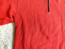 Load image into Gallery viewer, Orvis Shirt Adult Large Red 1/4 Zip Mock Neck Signature Collection Outerwear Men