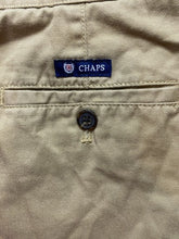 Load image into Gallery viewer, Chaps Shorts Adult 36 Khaki Pleated Chino Golf Outdoor 6" Inseam Sporty Mens