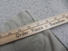 Load image into Gallery viewer, IZOD Pants Adult 36x34 Beige American Chino Pleated Trousers Casual Straight Men