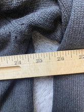 Load image into Gallery viewer, Oscar De La Renta Sweater Adult 2XL XXL Charcoal 1/4 Zip Outerwear Pullover Mens