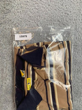 Load image into Gallery viewer, Duck Head Shirt Adult Medium Navy Brown Preppy Pocket Casual Golf Polo Mens