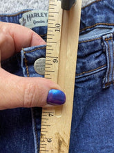 Load image into Gallery viewer, Harley Davidson Jeans Womens 8P (30x28) Blue Bootcut Motorcycles Biker Denim