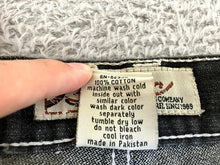 Load image into Gallery viewer, RIC Shorts Adult 38x14.5 Black Denim Bermuda Baggy Skater Urban Jean Mens
