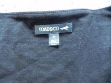 Load image into Gallery viewer, Toad & Co Dress Womens Medium A-Lined V-Neck Long Sleeve Casual Midi Ladies