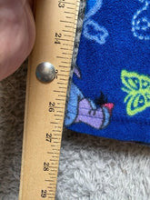 Load image into Gallery viewer, Lot of 2 Pajama Pants Womens Large Pink Blue Fleece Disney AOP Eeyore Candy Cane