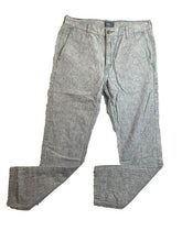 Load image into Gallery viewer, Levis Jeans Adult 33x28 Slate Blue Denim Flat Front Straus & Co Two Horse Mens