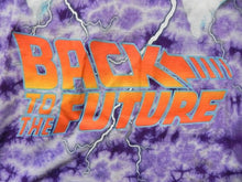 Load image into Gallery viewer, Back to the Future Shirt Womens Medium Universal Studios AOP Tie Dye Ladies