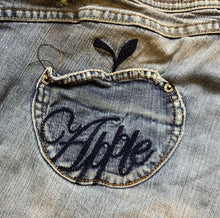 Load image into Gallery viewer, VTG Apple Bottoms Shorts Womens 9/10 Y2K Cut-Offs Embroidered Hip Hop Festival