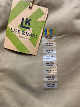 Load image into Gallery viewer, Life Khaki Haggar Pants Adult 40x29 Relaxed Straight Flat Front Chino Mens NWT