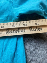 Load image into Gallery viewer, VTG Be Radical Shirt Womens Medium Turquoise Name Print Comfort Wash USA 80s 90s