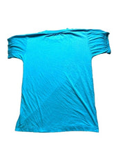 Load image into Gallery viewer, VTG Nassau Bahamas Shirt Womens Medium Single Stitch Sailboat Bird Blue 80s