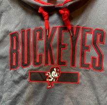 Load image into Gallery viewer, Ohio State Buckeyes Sweatshirt Adult Extra Large Scarlet Mascot Hoodie Mens NWT