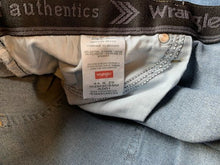 Load image into Gallery viewer, Wrangler Jeans Adult 44x29 Blue Authentics Straight Leg Spandex Baggy Denim Mens