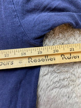 Load image into Gallery viewer, Nike Shirt Adult Medium Navy Football Athletic Activewear Swoosh Spell Out Mens