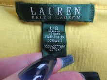 Load image into Gallery viewer, Lauren Ralph Lauren Shirt Womens Large V-Neck Buttons Casual Blouse Ladies