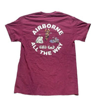 Load image into Gallery viewer, Airborne Shirt Adult Medium Maroon Americas Guard Of Honor Orlando Army Mens