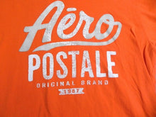 Load image into Gallery viewer, Aeropostale Shirt Womens 2XL XXL Orange Single Stitch Original Brand Streetwear