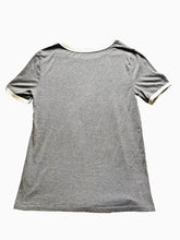 Load image into Gallery viewer, Good Vibes Shirt Womens Small Rainbow Short Sleeve Streetwear Classic Ladies