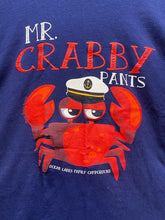 Load image into Gallery viewer, Mr. Crabby Pants Shirt Adult 3XL Blue Ocean Lakes Family Campground Crab Mens