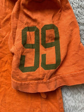 Load image into Gallery viewer, AKOO Brand Shirt Adult 4XL Orange Streetwear Star Monster Spellout Logo Mens