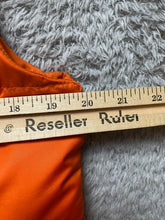 Load image into Gallery viewer, Crazy 8 Vest Womens Large Orange Puffer Full Zip Pockets Outerwear Outdoor Lady