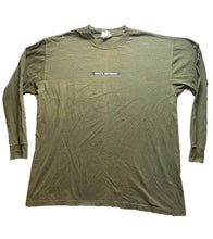 Load image into Gallery viewer, Snowshoe Shirt Adult Large Army Green Shay's Revenge Danger Snow Drifts Mens