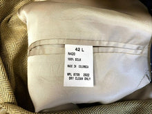 Load image into Gallery viewer, Nautica Sports Coat Mens 42L Gold Single Breasted 100% Silk Suit Blazer N420