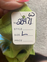 Load image into Gallery viewer, Holland American Cruise Line Shirt Women Large Green Travel Beachy Caribbean