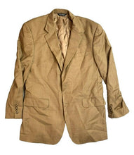 Load image into Gallery viewer, Jos A Bank Sport Coat Mens 42R Tan Single Breasted 100% Wool Suit Blazer