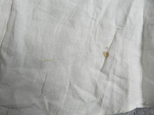 Load image into Gallery viewer, AJ Armani Jeans Shirt Womens 12 White Button Up Casual 100% Linen Italy Ladies