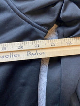 Load image into Gallery viewer, Bebe Jacket Womens Large Black Gray Sport Full Zip Bomber Fleece Activewear Lady