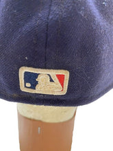 Load image into Gallery viewer, Boston Red Sox Hat Cap Adult 7 3/8 Navy Blue Baseball New Era Performance MLB