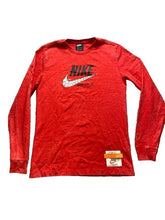 Load image into Gallery viewer, Nike Shirt Adult Small Red Authentically Distorted Lightweight Just Do It Mens