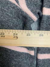 Load image into Gallery viewer, C Shirt Womens 3X Gray Pink Striped Dolman Flowy Blouse Casual Plus Ladies