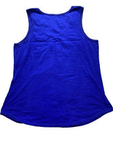 Load image into Gallery viewer, Lion King Shirt Adult Medium Blue Tank Retro Rainbow '94 Silhouette Disney Mens