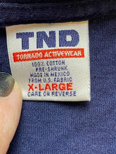 Load image into Gallery viewer, VTG San Francisco California Shirt Womens Extra Large Navy Butterfly Flower 80s