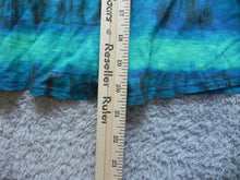 Load image into Gallery viewer, Chico's Shirt Womens 1 Tie Dye Cold Shoulder Sleeve Crochet Lace Blouse Ladies