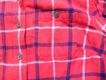Load image into Gallery viewer, Duluth Trading Shirt Womens Extra Small Red Plaid Button Up Flannel Ladies