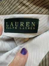 Load image into Gallery viewer, Lauren Ralph Lauren Pants Adult 36x30 Navy Black Houndstooth Rayon Dress Mens