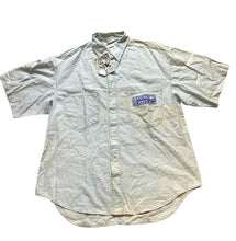 Load image into Gallery viewer, VTG Ocean Pacific Shirt Adult Medium Light Blue Oversized Chambray OP Mens NWT