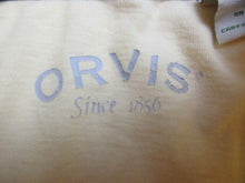Load image into Gallery viewer, Orvis Shirt Adult Extra Large Yellow Collared Casual Preppy Golf Polo Mens